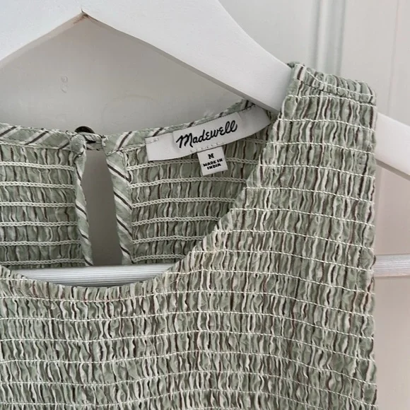 Madewell Green Midi Dress - Picture 5 of 8